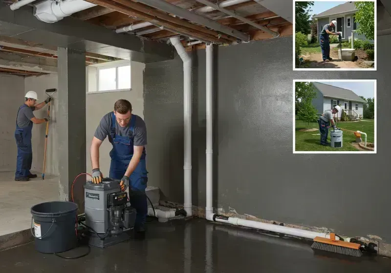 Basement Waterproofing and Flood Prevention process in Round Lake Beach, IL